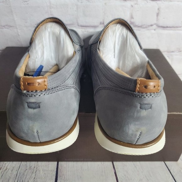 Florsheim Atlantic Venetian Gray Leather Slip-Ons main image 9